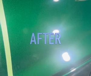 Details_Paint_correction_after_green_door