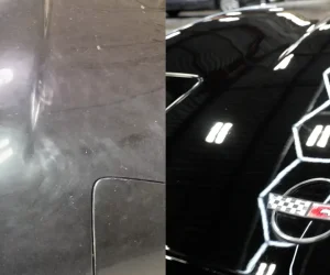 Details_Paint_correction_black_vette_split